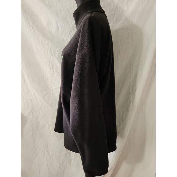 Columbia Mountain Dew 1/2 Zip Fleece Jacket Black XL Pullover Mens Womens Coat - Picture 4 of 11